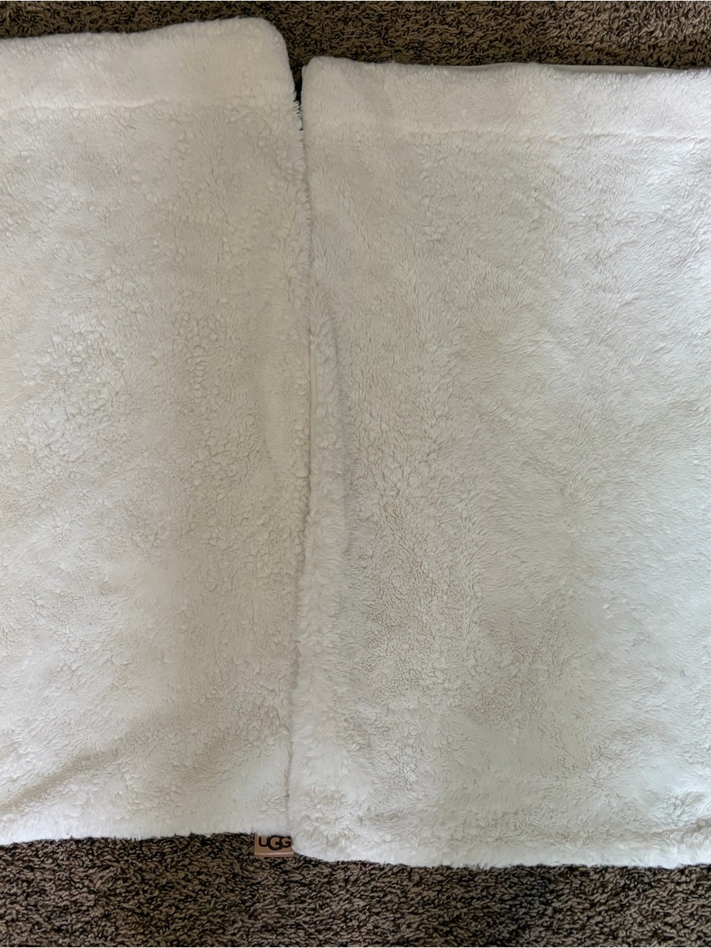 UGG Plush Sherpa Pillows cases. Never used